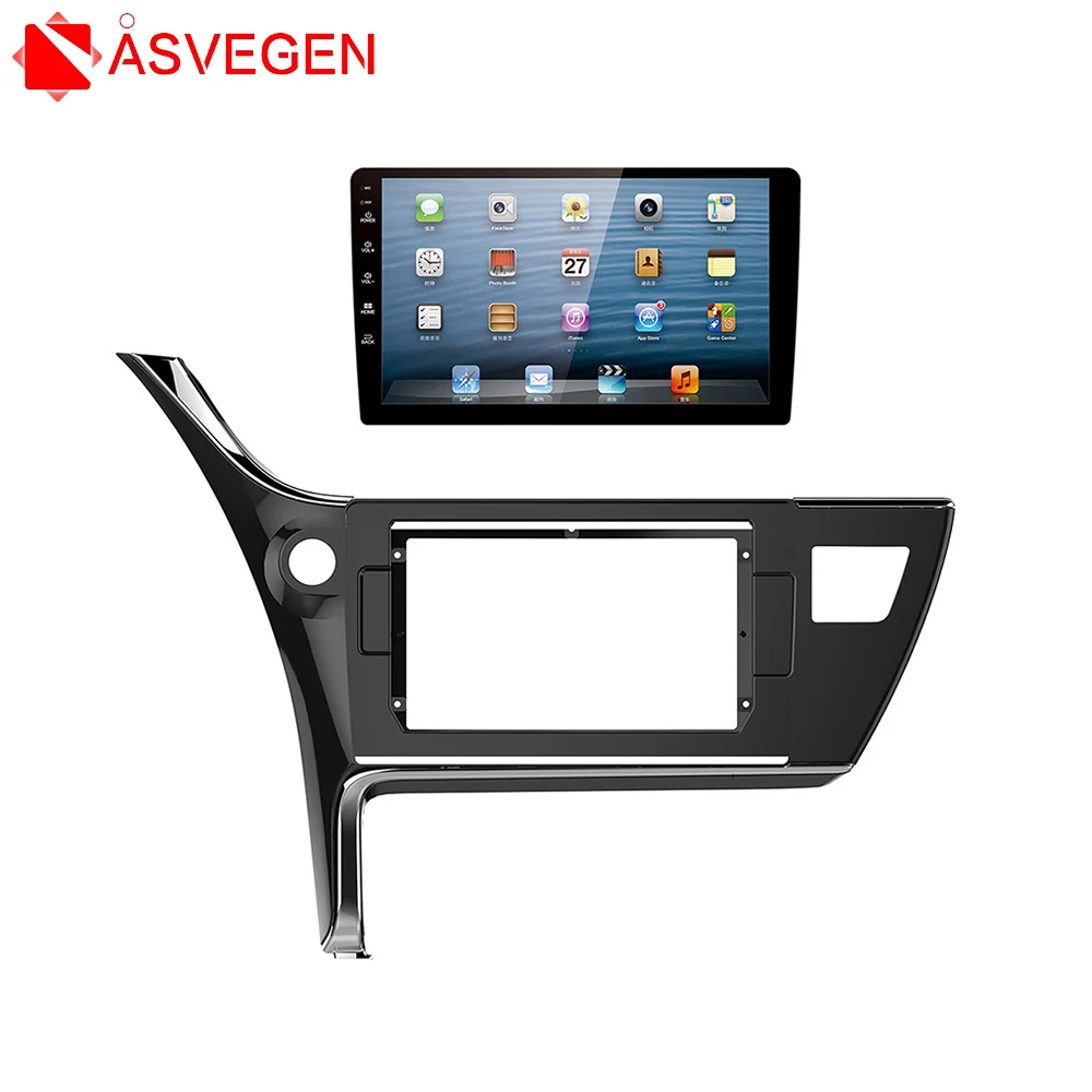 10.1 Inch Car Fascia For Toyota Corolla 2017 Fascias Audio Fitting Adaptor Panel Frame Kits Car DVD Frame Dashboard
10.1 Inch Car Fascia For Toyota Corolla 2017 Fascias Audio Fitting Adaptor Panel Frame Kits Car DVD Frame Dashboard