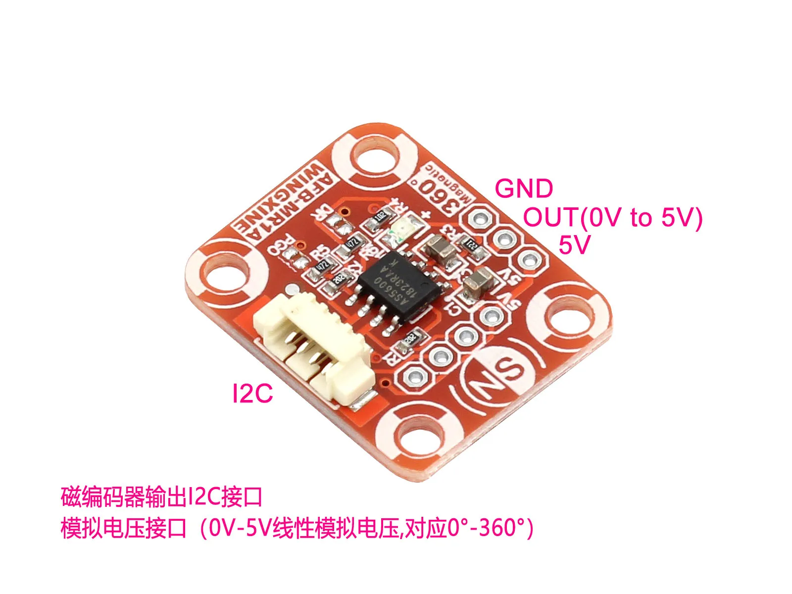 AFB-MR1A-12Bit-4096-bit магнитный датчик угла отзывы, аналоговый выход напряжения
AFB-MR1A-12Bit-4096-bit магнитный датчик угла отзывы, аналоговый выход напряжения