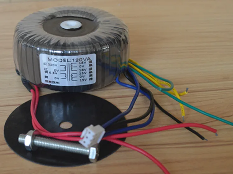 120W Dual 18V Dual 15V Full Copper Wire Rated Power Transformer Audiophile DIY Power Amplifier Power Transformer 104*51MM
120W Dual 18V Dual 15V Full Copper Wire Rated Power Transformer Audiophile DIY Power Amplifier Power Transformer 104*51MM