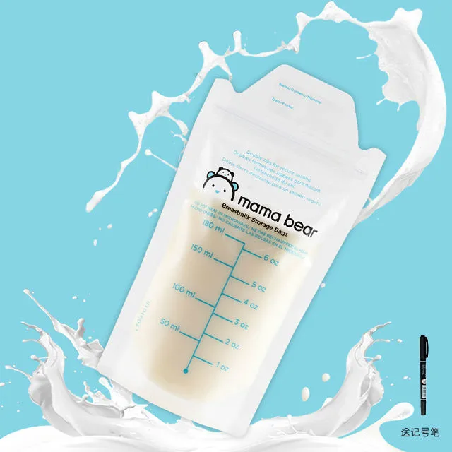50 Pieces/lot 180ml Breast Milk Storage Bag Freshness Milk Storage Bag Freezer Storage Disposable Milk Bags Health Breast Milk
50 Pieces/lot 180ml Breast Milk Storage Bag Freshness Milk Storage Bag Freezer Storage Disposable Milk Bags Health Breast Milk
