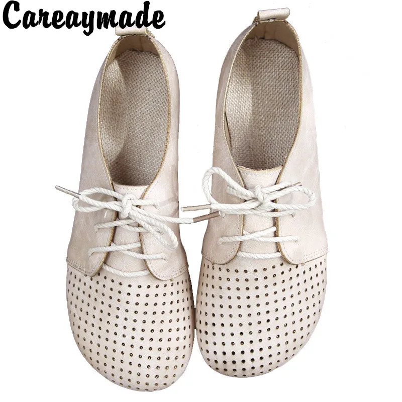 Careaymade-New women's Retro hollow hole lace up single shoes women's literature art flat bottom breathable soft bottom shoes
Careaymade-New women's Retro hollow hole lace up single shoes women's literature art flat bottom breathable soft bottom shoes