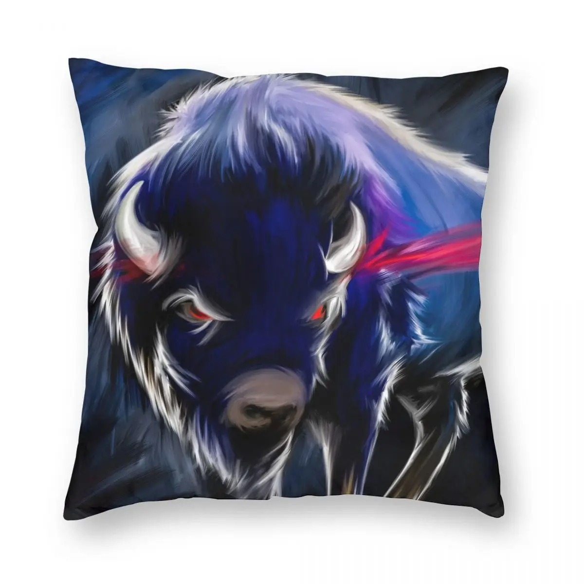 Blue Buffalo Square Pillowcase Polyester Linen Velvet Pattern Zip Decorative Pillow Case Sofa Cushion Case
Blue Buffalo Square Pillowcase Polyester Linen Velvet Pattern Zip Decorative Pillow Case Sofa Cushion Case