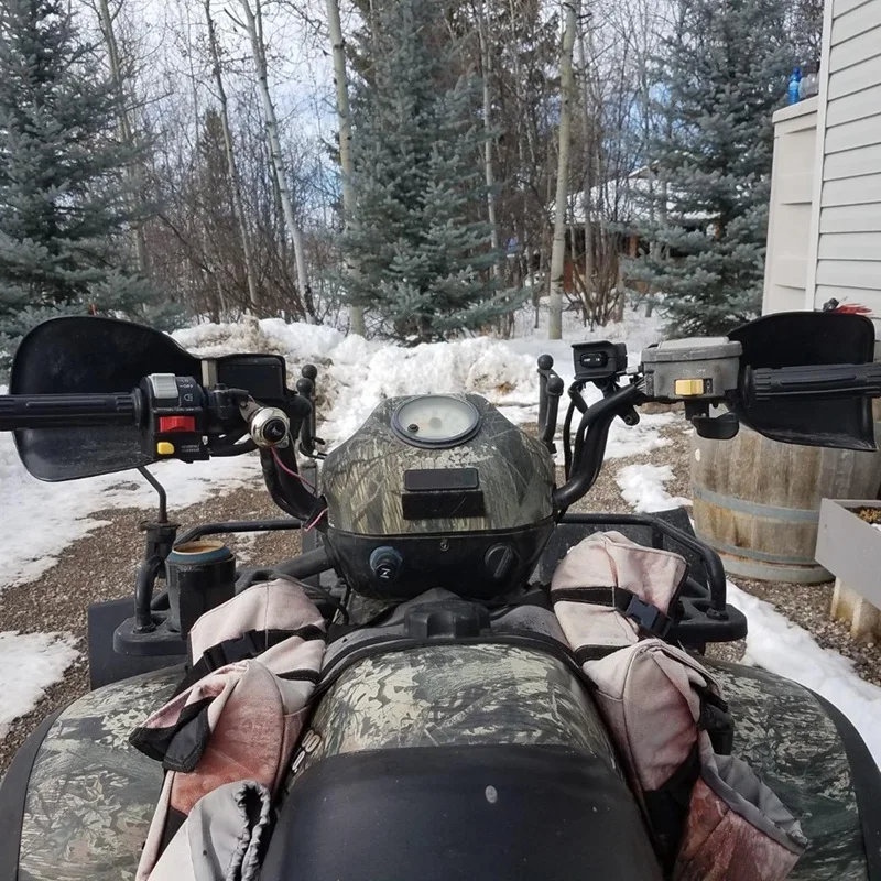 12V Winch Rocker Thumb Switch with Mounting Bracket Handlebar Control Line Kit for ATV UTV Electric Winch Accessories 
12V Winch Rocker Thumb Switch with Mounting Bracket Handlebar Control Line Kit for ATV UTV Electric Winch Accessories