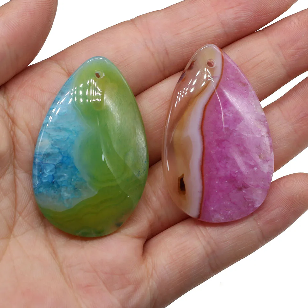 5pcs/lot Natural Two-tone Agates Pendants Charms Stone Water Drop Shape Pendants DIY for Necklace or Jewelry Making Mix Color
5pcs/lot Natural Two-tone Agates Pendants Charms Stone Water Drop Shape Pendants DIY for Necklace or Jewelry Making Mix Color