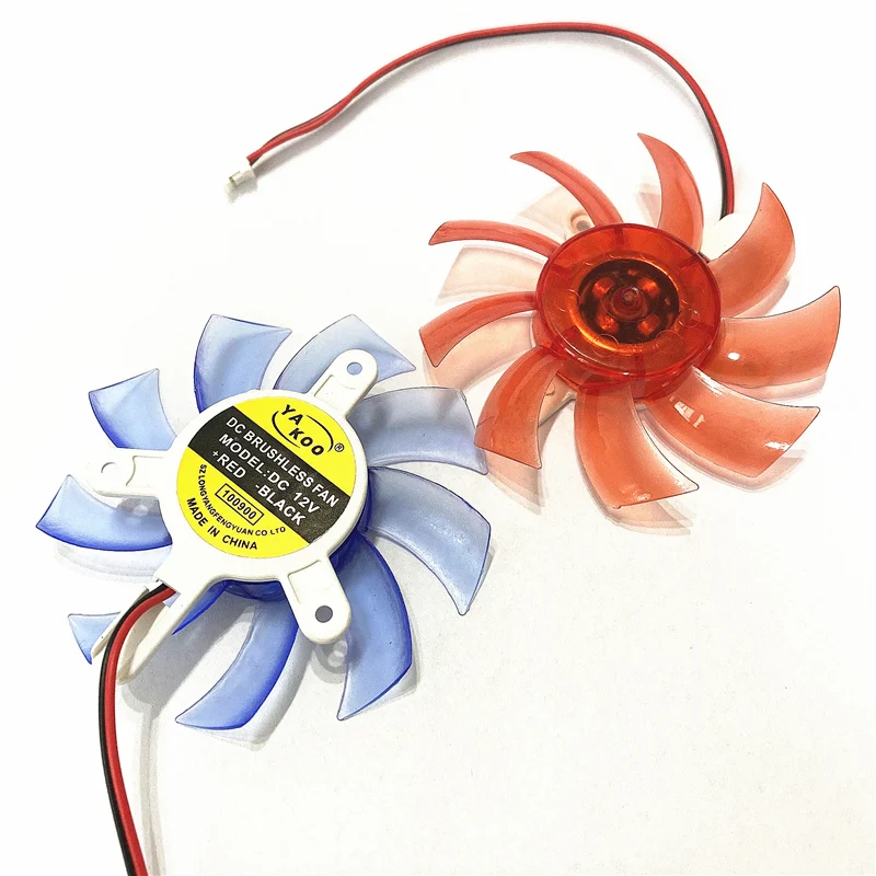New Super Silent 75mm Fan DC12V 42x42x42mm Hole Pitch Diameter 75x15MM Fan For 9800GT 9600GT Graphics Card Fan Blade
New Super Silent 75mm Fan DC12V 42x42x42mm Hole Pitch Diameter 75x15MM Fan For 9800GT 9600GT Graphics Card Fan Blade