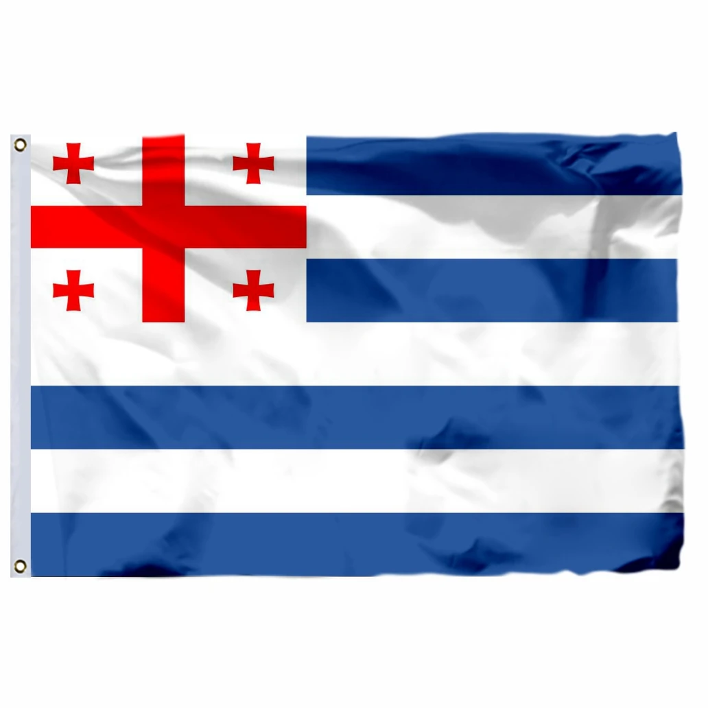 Georgia Adjara Flag 90x150cm 3x5ft 100D Polyester Double Stitched High Quality Free Shipping
Georgia Adjara Flag 90x150cm 3x5ft 100D Polyester Double Stitched High Quality Free Shipping