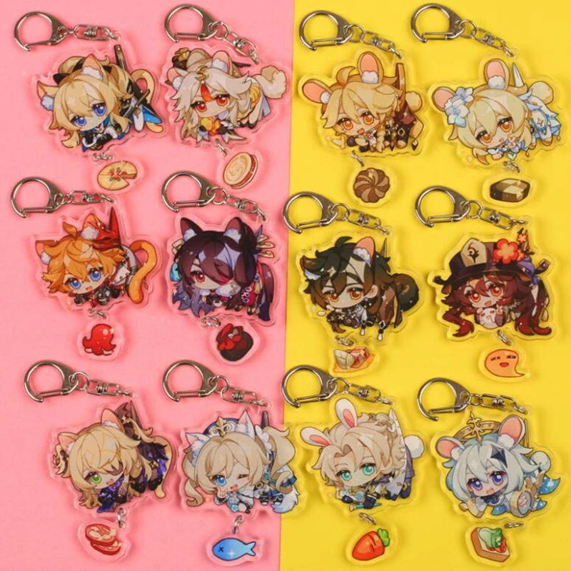 Game Al Haitham Cyno Nilou Layla Xiao Klee Albedo Faruzan Cosplay Key Chain Two-sided Keychain Acrylic Pendant Keyring
Game Al Haitham Cyno Nilou Layla Xiao Klee Albedo Faruzan Cosplay Key Chain Two-sided Keychain Acrylic Pendant Keyring