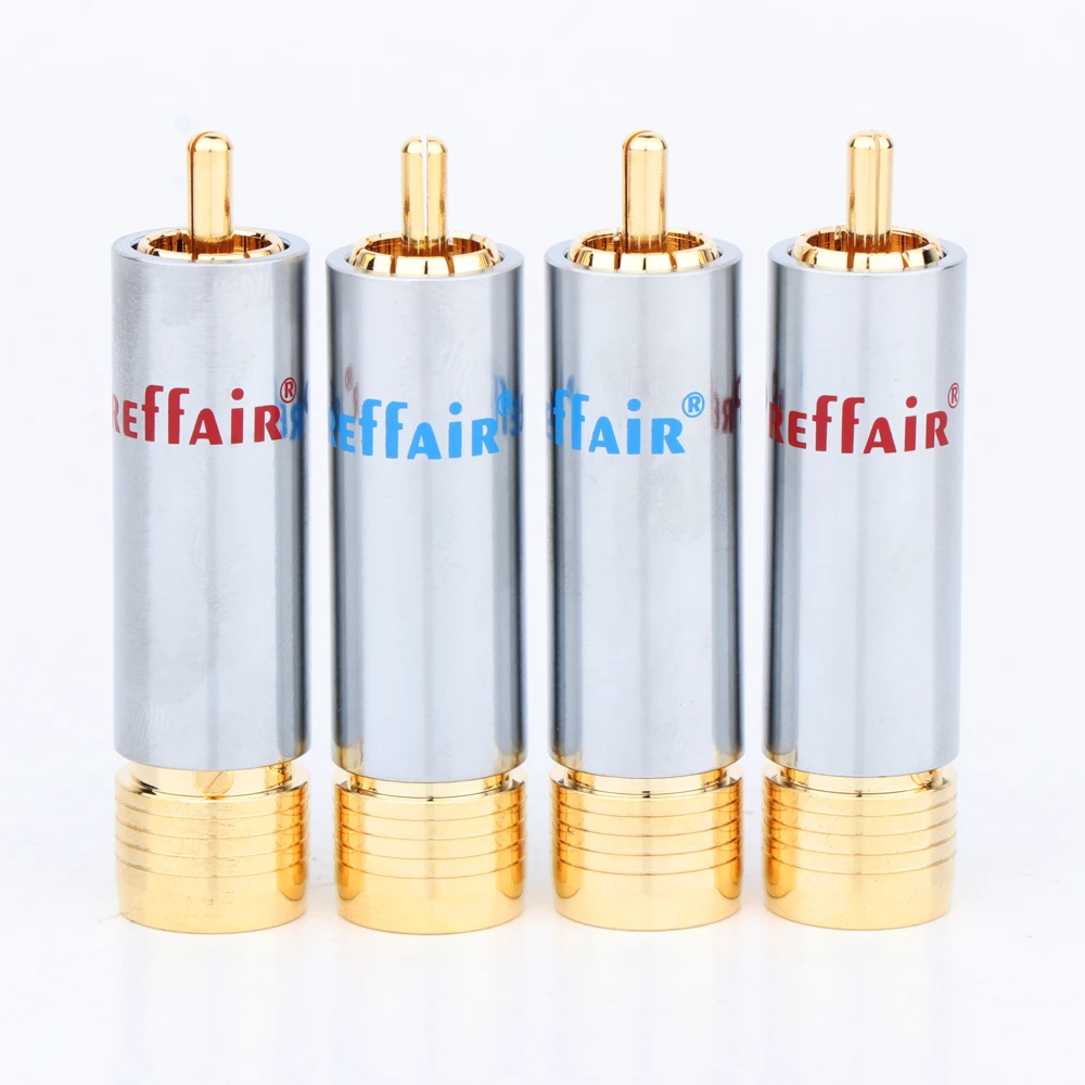 4 шт. R1715 Preffair RCA блокировка без пайки разъем RCA разъем мужской припой видео позолоченный разъем
4 шт. R1715 Preffair RCA блокировка без пайки разъем RCA разъем мужской припой видео позолоченный разъем