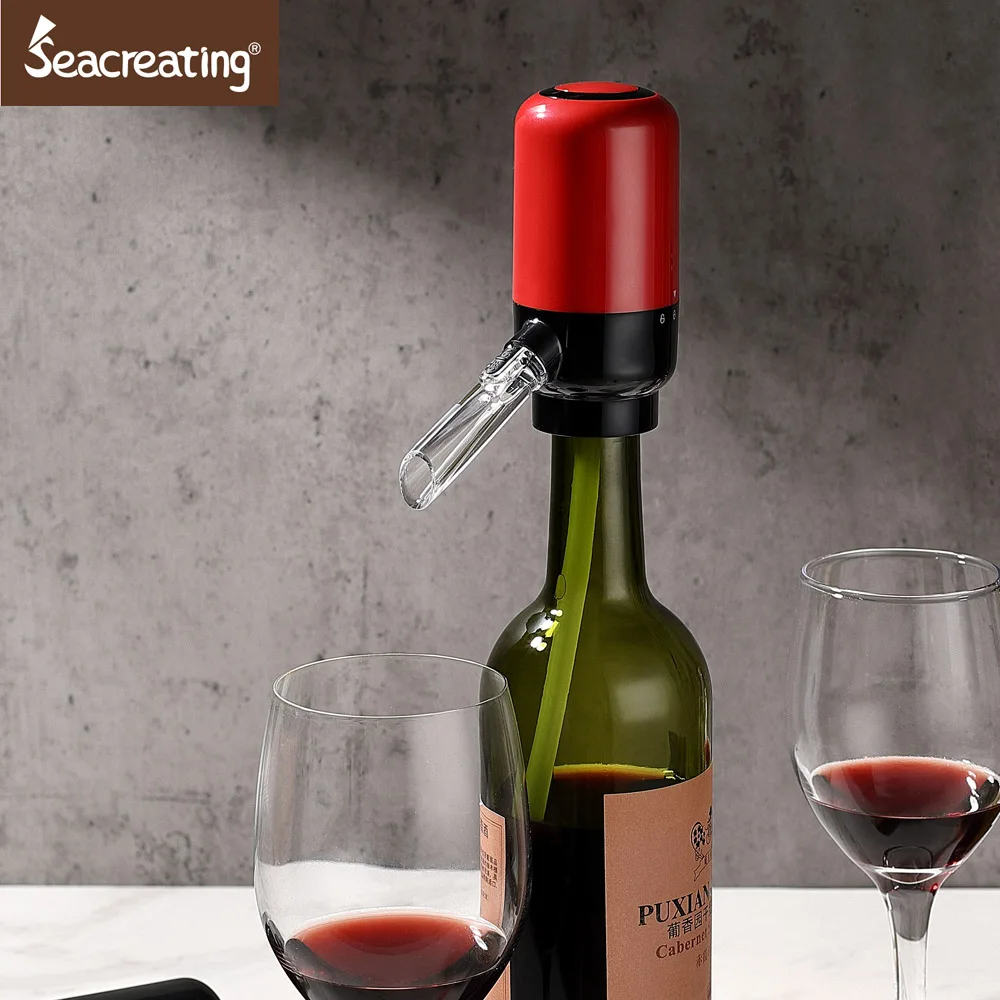 Christmas Gift Electric Wine Aerator Battery Powered Automatic Pump Dispenser Wine Spout Pourer Smart Power Aerator
Christmas Gift Electric Wine Aerator Battery Powered Automatic Pump Dispenser Wine Spout Pourer Smart Power Aerator