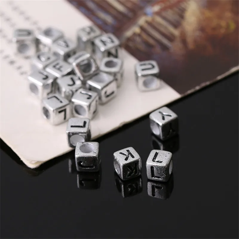 Silver Color Acrylic Letter Beads 6*6mm Big Hole Cube Square Plastic English Character A-Z Jewelry Alphabet Beads 2600pcs
Silver Color Acrylic Letter Beads 6*6mm Big Hole Cube Square Plastic English Character A-Z Jewelry Alphabet Beads 2600pcs