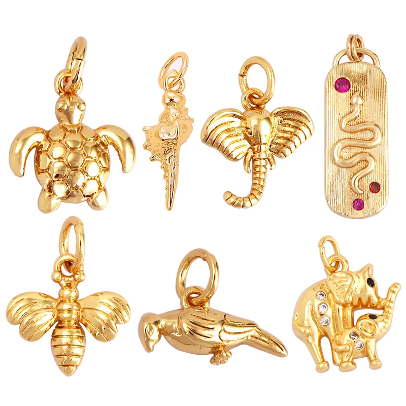 Conch Sea Snail Turquoise Elephant Bee Bird charm, Gold/Silver/Rosegold Colour , Craft Jewelry Supplies L75
Conch Sea Snail Turquoise Elephant Bee Bird charm, Gold/Silver/Rosegold Colour , Craft Jewelry Supplies L75