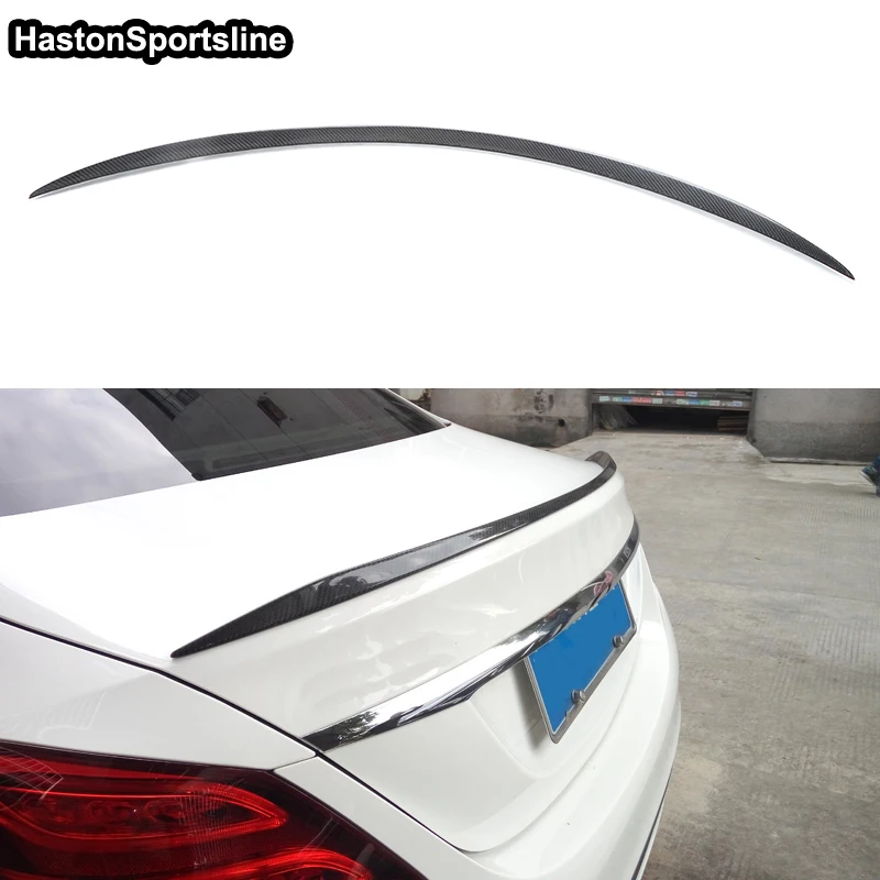 For Mercedes C Class W205 Coupe 2Door C63 Style Carbon Fiber Rear Trunk Spoiler Car Wing 2015-2018
For Mercedes C Class W205 Coupe 2Door C63 Style Carbon Fiber Rear Trunk Spoiler Car Wing 2015-2018