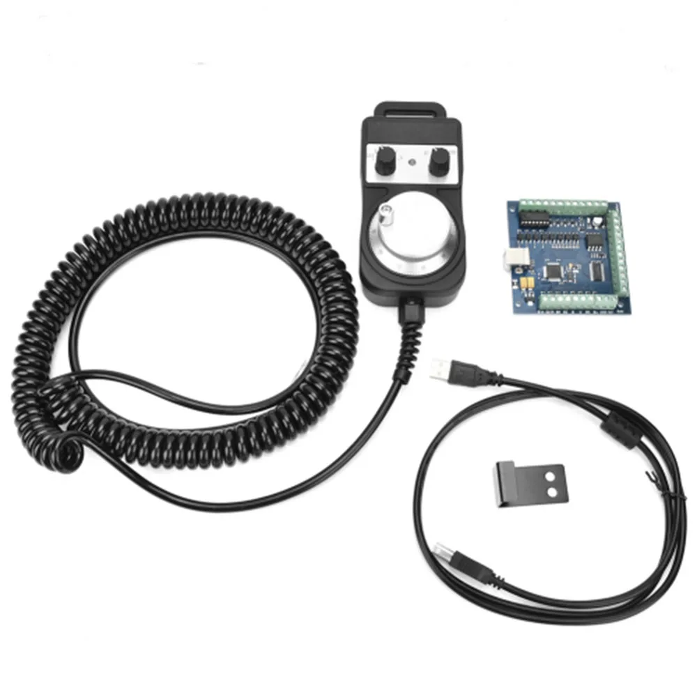 Hot! MACH3 green 4 axis 100KHz USB interface board CNC motion control card + pendant handwheel MPG
Hot! MACH3 green 4 axis 100KHz USB interface board CNC motion control card + pendant handwheel MPG