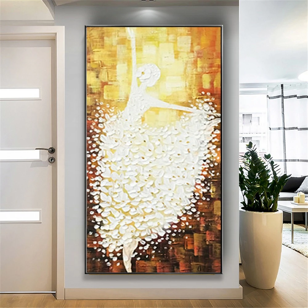 Wedding Gift Home Decor Painting Hand Painted Dance Girl Knife Oil Painting On Canvas Modern Large Size Abstract Art Home Decor
Wedding Gift Home Decor Painting Hand Painted Dance Girl Knife Oil Painting On Canvas Modern Large Size Abstract Art Home Decor