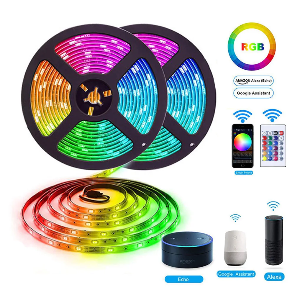 Светодиодная ленсветильник световая Гибкая RGB 5050 с поддержкой Bluetooth и Wi-Fi
Светодиодная ленсветильник световая Гибкая RGB 5050 с поддержкой Bluetooth и Wi-Fi