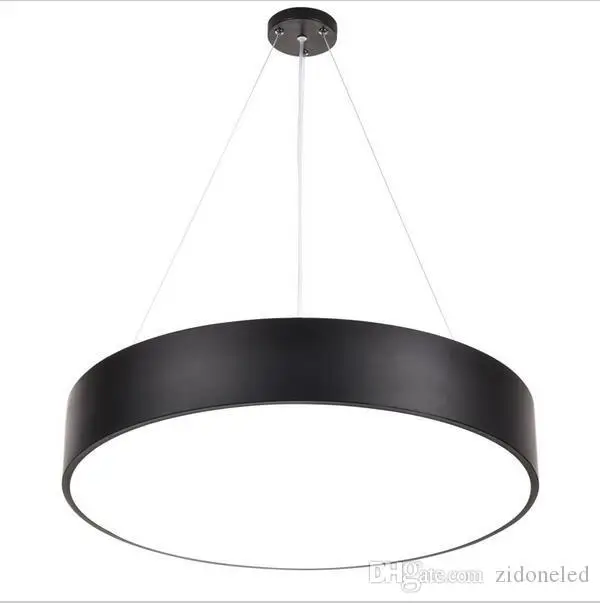 Modern Minimalism LED Pendant Lamp Round Chandeliers Black Lighting Fixtures for Office Study Room Livingroom Bedroom AC85-265V
Modern Minimalism LED Pendant Lamp Round Chandeliers Black Lighting Fixtures for Office Study Room Livingroom Bedroom AC85-265V