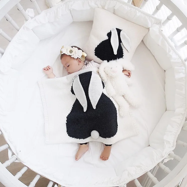Adorable Square Rabbit Stereo Ears Soft Knitting Pillow Fashionable Photograph Accessories Infant Bedding Cushion Home Decor Toy
Adorable Square Rabbit Stereo Ears Soft Knitting Pillow Fashionable Photograph Accessories Infant Bedding Cushion Home Decor Toy