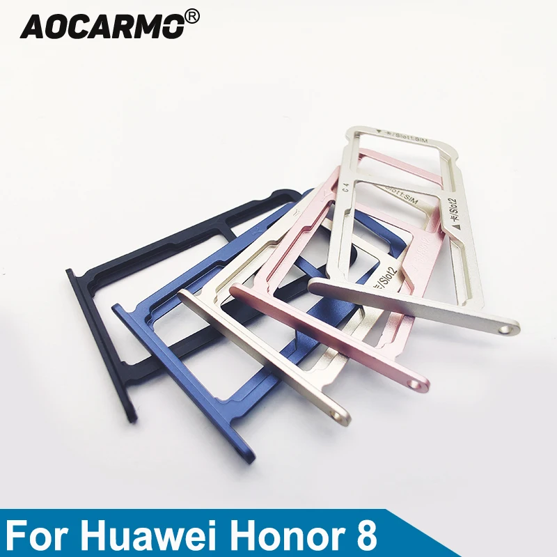 Aocarmo For Huawei Honor 8 FRD-AL00 Nano Sim Card Tray MicroSD Slot Holder Replacement Part
Aocarmo For Huawei Honor 8 FRD-AL00 Nano Sim Card Tray MicroSD Slot Holder Replacement Part