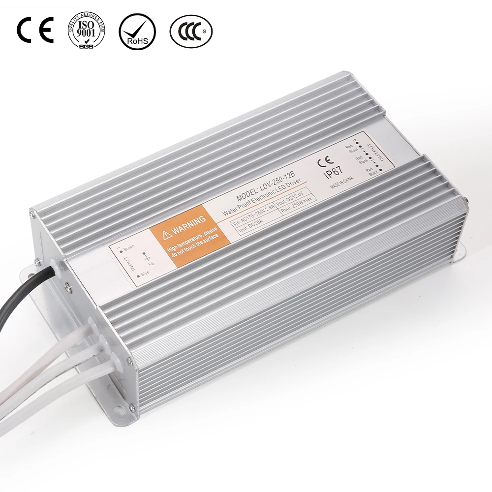 Switching power transformer LDV-250 Series 250w 12v ac to dc power adapter
Switching power transformer LDV-250 Series 250w 12v ac to dc power adapter