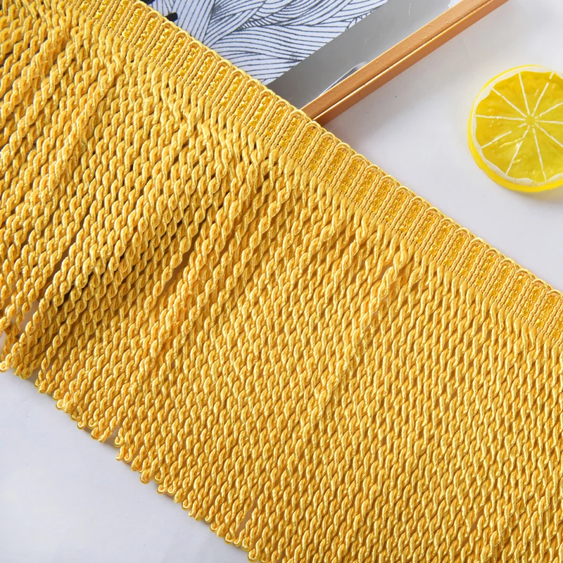 12M/Lot 15cm Wide Rope Tassels Curtain Lace Trims Sofa Stage Valance Decor Curtain Accessories Fringe Ribbon Belt DIY Sewing
12M/Lot 15cm Wide Rope Tassels Curtain Lace Trims Sofa Stage Valance Decor Curtain Accessories Fringe Ribbon Belt DIY Sewing