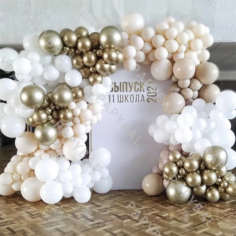 242Pcs Romantic White Arch Balloon Garland Kit Skin Color Latex Balloon Set Wedding Birthday Party Decoration Baby Shower Globos
242Pcs Romantic White Arch Balloon Garland Kit Skin Color Latex Balloon Set Wedding Birthday Party Decoration Baby Shower Globos