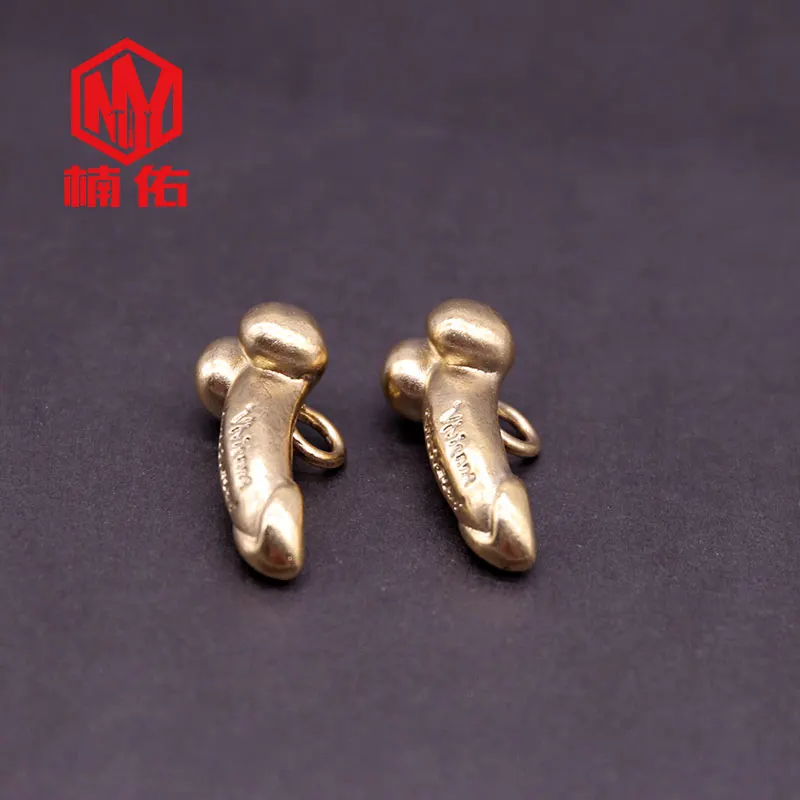2PCS Brass Mini Funny Male Genitalia Pendant Paracord Beads Lanyard Pendants EDC Tool Portable Keychain Pendant
2PCS Brass Mini Funny Male Genitalia Pendant Paracord Beads Lanyard Pendants EDC Tool Portable Keychain Pendant