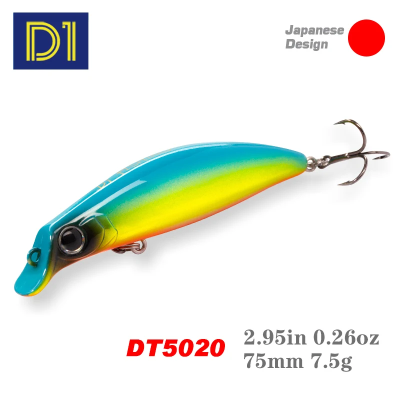 D1 75F Minnow приманки для ловли рыбы, 7,5g медленно плавающий искусственные приманки глубина погружения 30-80 см плавающий воблер на щуку форель рыб...
D1 75F Minnow приманки для ловли рыбы, 7,5g медленно плавающий искусственные приманки глубина погружения 30-80 см плавающий воблер на щуку форель рыб...