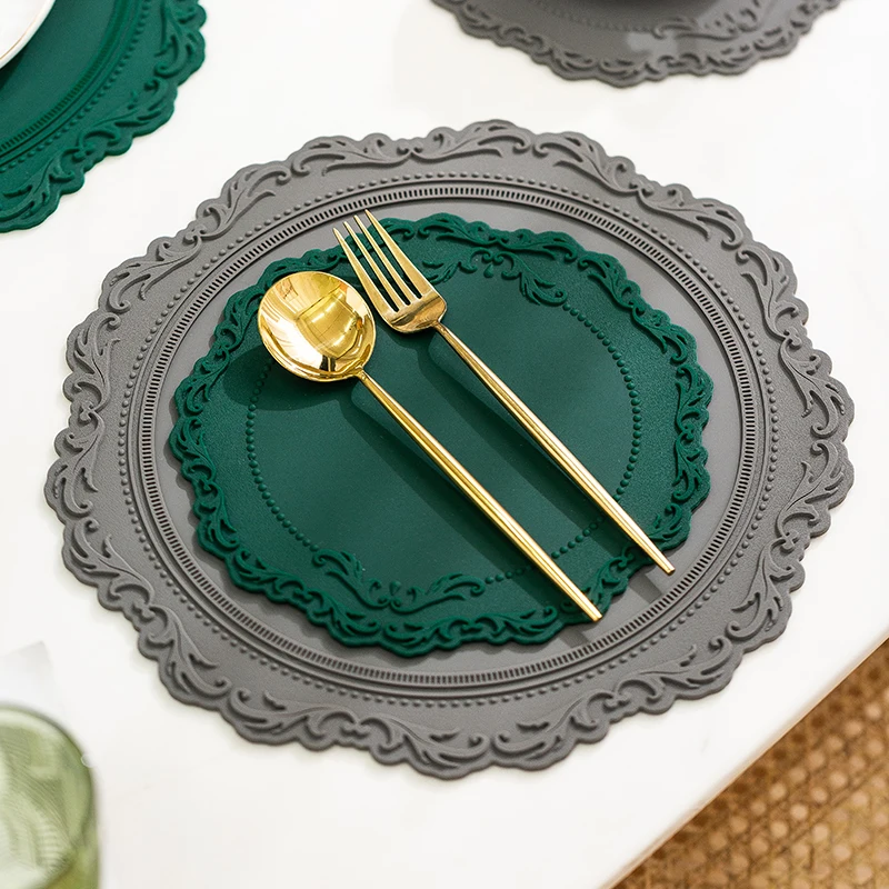 Silicone Flower Placemat Tableware Pad Waterproof Non-Slip Resistant Heat Insulation Mat Decoration Mat Kitchen Accessories
Silicone Flower Placemat Tableware Pad Waterproof Non-Slip Resistant Heat Insulation Mat Decoration Mat Kitchen Accessories