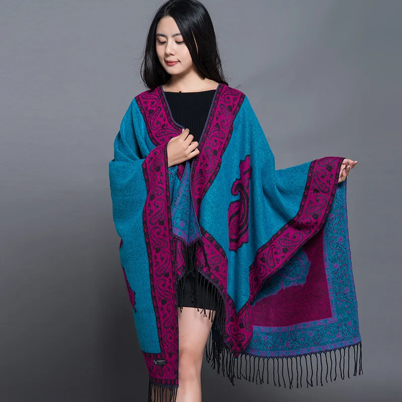 Новое поступление, шаль, модные зимние теплые пончо с кисточками, накидки, женские шали, кашемир, пашмина, женский шарф Bufanda Mujer
Новое поступление, шаль, модные зимние теплые пончо с кисточками, накидки, женские шали, кашемир, пашмина, женский шарф Bufanda Mujer