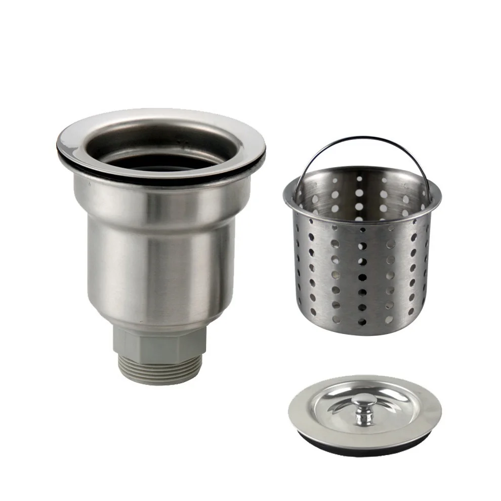 MTTUZK Kitchen Sink Drainer Accessories 110/114mm Diameter 304 Stainless Steel Drainer For the Sink Filter Drain Lifting Drain
MTTUZK Kitchen Sink Drainer Accessories 110/114mm Diameter 304 Stainless Steel Drainer For the Sink Filter Drain Lifting Drain