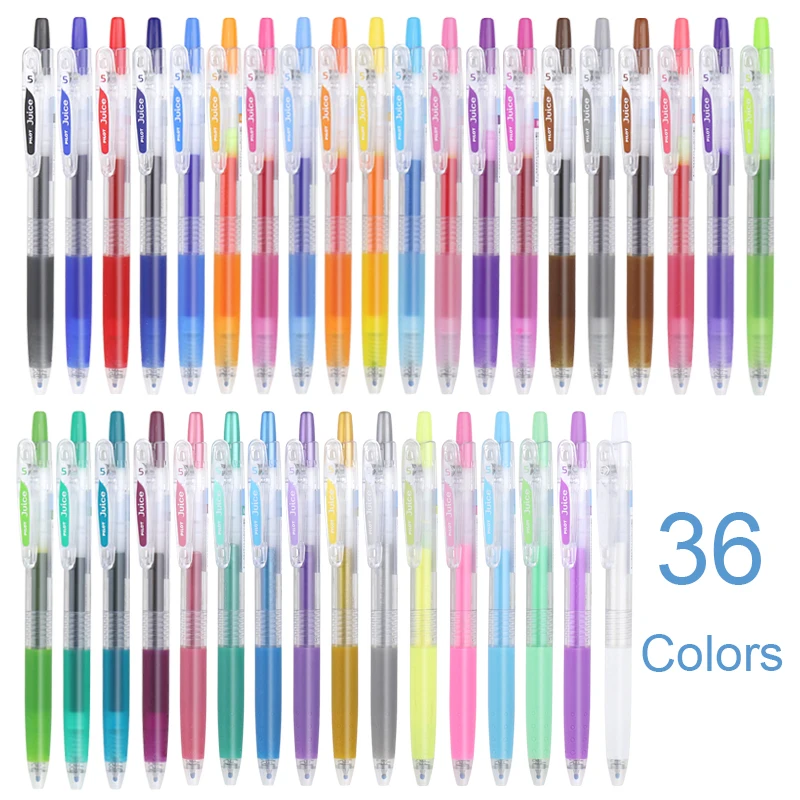 36pcs Japan Pilot Juice colored gel pen Normal/Pearlescent /metallic 36 colors 0.5mm
36pcs Japan Pilot Juice colored gel pen Normal/Pearlescent /metallic 36 colors 0.5mm