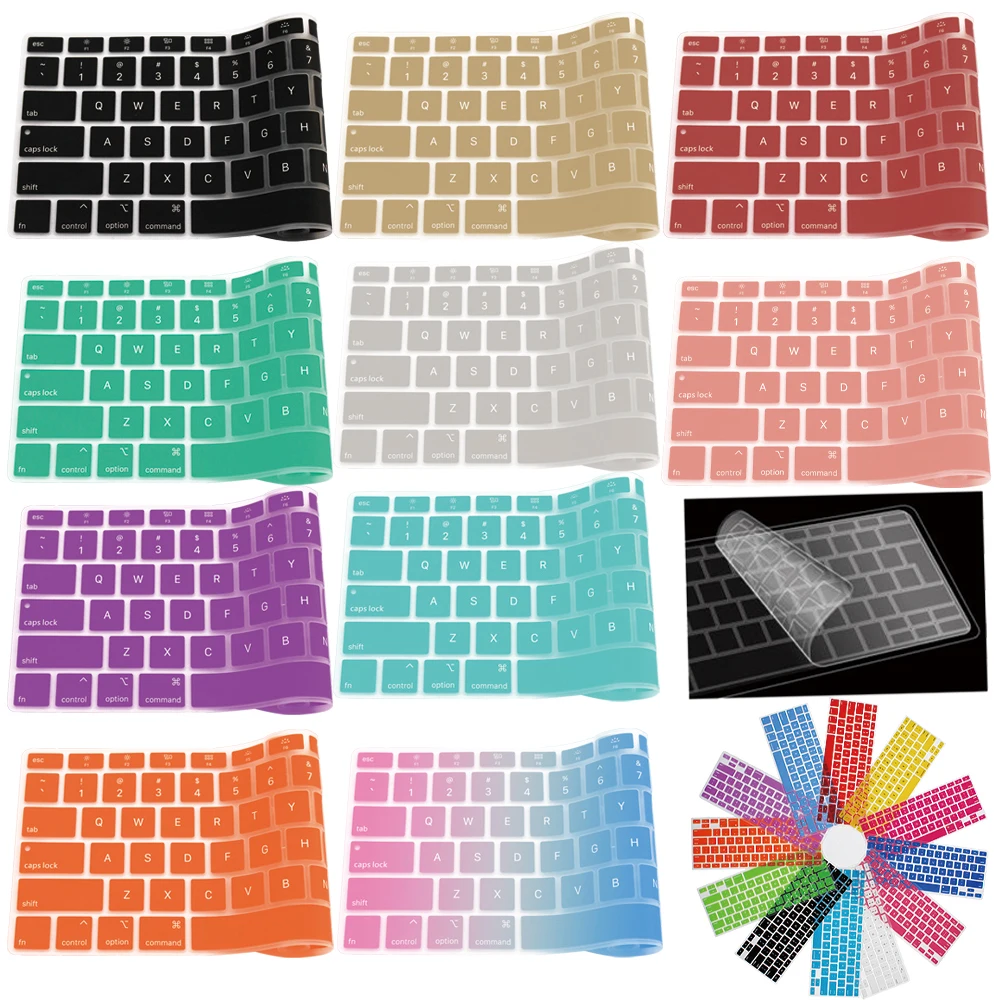 Laptop Keyboard Cover for Apple Macbook Pro 13" A1706 A1989 A2159(touch Bar)/Pro 15" A1707 A1990(touch Bar) - American Version
Laptop Keyboard Cover for Apple Macbook Pro 13" A1706 A1989 A2159(touch Bar)/Pro 15" A1707 A1990(touch Bar) - American Version