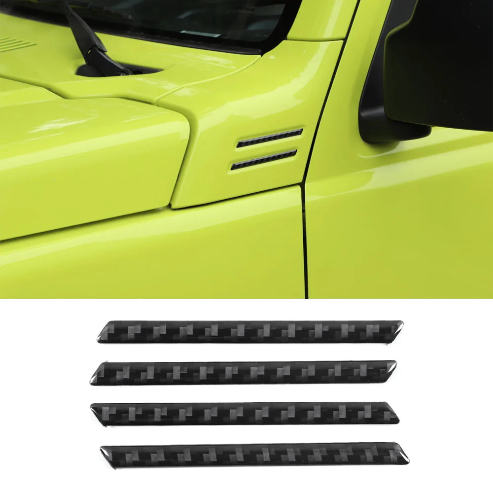4Pcs/set Car A Pillar Front Angle Decoration Strips Stickers For Suzuki Jimny 2019+ Exterior Auto Accessories Styling
4Pcs/set Car A Pillar Front Angle Decoration Strips Stickers For Suzuki Jimny 2019+ Exterior Auto Accessories Styling