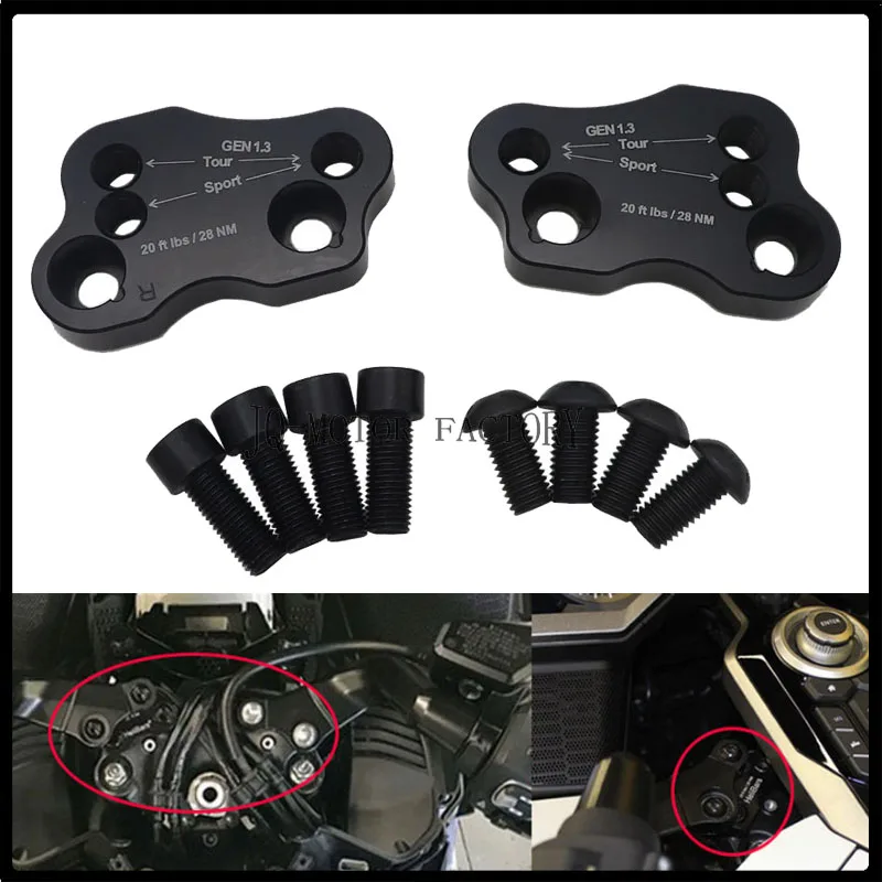 For Honda Goldwing GL1800 GL 1800 2018-2019 Motocross Accessories Motorcycle Bar Clamps Handlebar Risers Adapter
For Honda Goldwing GL1800 GL 1800 2018-2019 Motocross Accessories Motorcycle Bar Clamps Handlebar Risers Adapter