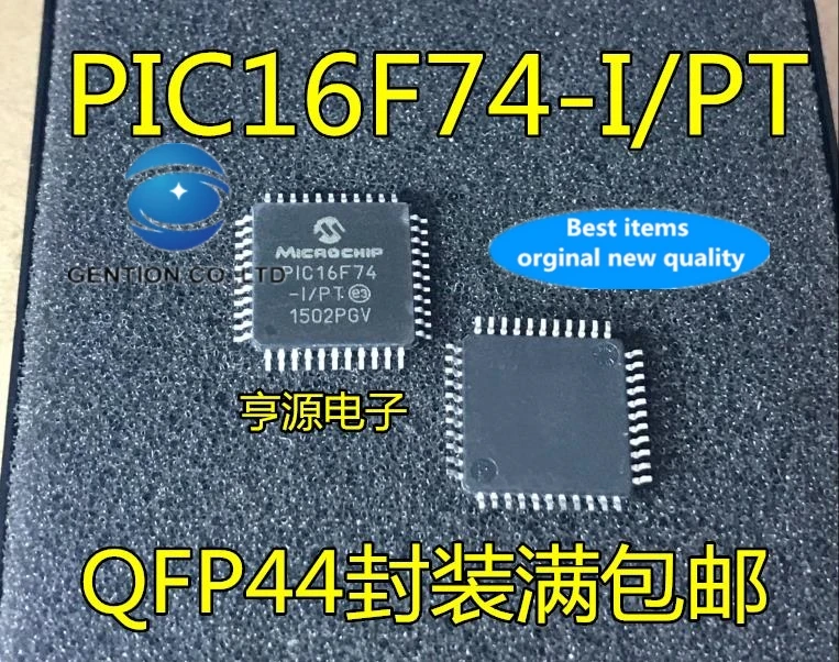 5PCS PIC16F74-I/PT TQFP PIC16F74 micro controller in stock 100% new and original
5PCS PIC16F74-I/PT TQFP PIC16F74 micro controller in stock 100% new and original