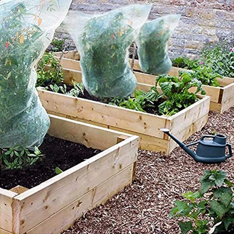 5 Packs Of Garden Plant Protection Nets with Rope, Tomato Protective Cover Garden Plant Isolation Bags for Vegetable
5 Packs Of Garden Plant Protection Nets with Rope, Tomato Protective Cover Garden Plant Isolation Bags for Vegetable
