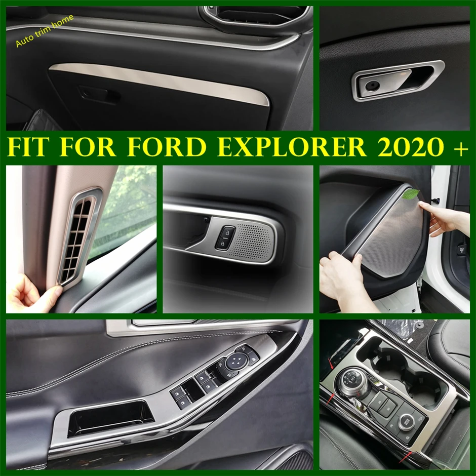 Accessories Lift Button / Pillar A Air AC / Head Lamps / Door Speaker / Gear Box Panel Cover Trim For Ford Explorer 2020 - 2022
Accessories Lift Button / Pillar A Air AC / Head Lamps / Door Speaker / Gear Box Panel Cover Trim For Ford Explorer 2020 - 2022