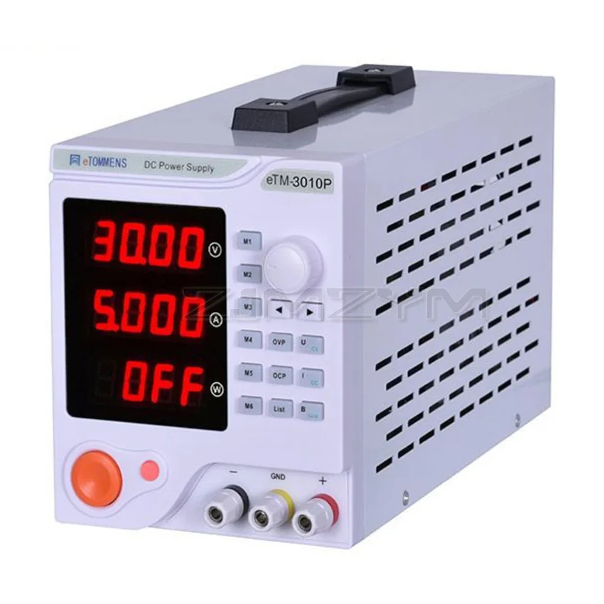3010P New Upgrade 4 Digit Display Adjustable DC Power Supply 30V 10A Voltage Regulator Repair Rework Laboratory Power Supply
3010P New Upgrade 4 Digit Display Adjustable DC Power Supply 30V 10A Voltage Regulator Repair Rework Laboratory Power Supply