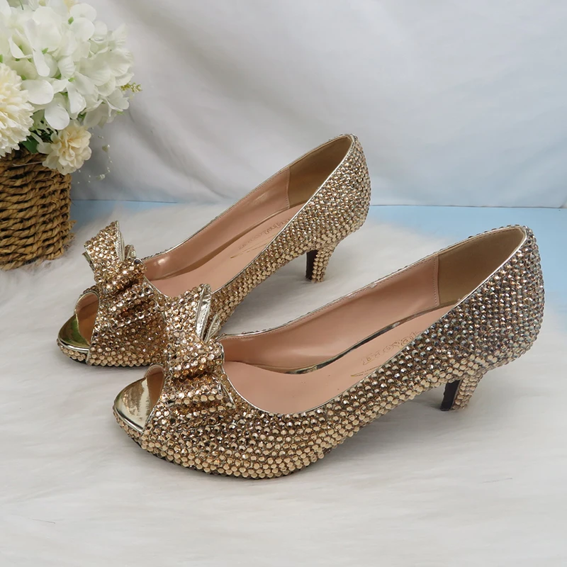 BaoYaFang 2022 New Arrival women wedding shoes Bridal High heels ladies big size party dress shoes woman Open Toe High Pumps
BaoYaFang 2022 New Arrival women wedding shoes Bridal High heels ladies big size party dress shoes woman Open Toe High Pumps