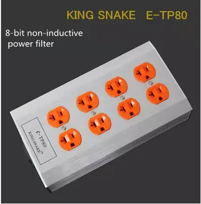 E-TP80 US standard 8 - bit non - inductive transparent socket fever non - inductive power filter power socket
E-TP80 US standard 8 - bit non - inductive transparent socket fever non - inductive power filter power socket