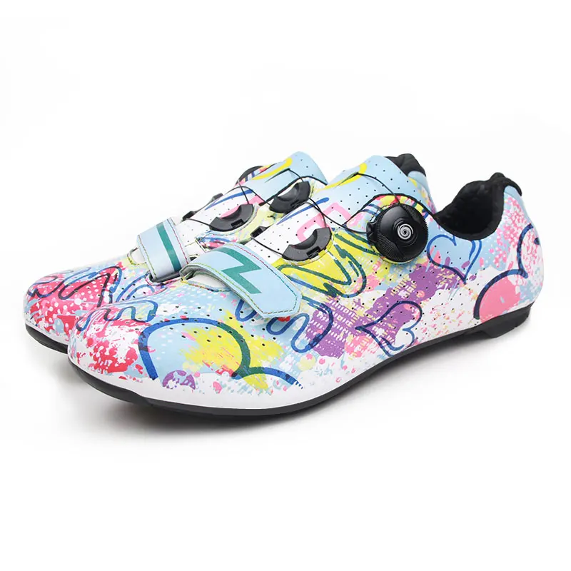 Unisex Colorful Graffiti Cycling Shoes Men Road Bike Riding Shoes Self-locking SPD Professional Bike Sneakers Women
Unisex Colorful Graffiti Cycling Shoes Men Road Bike Riding Shoes Self-locking SPD Professional Bike Sneakers Women