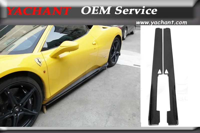 Car-Styling Carbon Fiber Side Skirts Fit For 2010-2014 F458 Italia Spider AV Style Side Skirts Extension Underboard
Car-Styling Carbon Fiber Side Skirts Fit For 2010-2014 F458 Italia Spider AV Style Side Skirts Extension Underboard