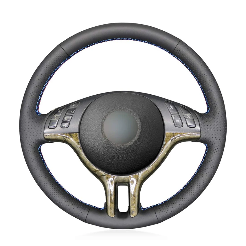 Прошитый вручную черный кожаный чехол для BMW E46 318i 325i 330ci E39 X5 E53 Z3 E36/7 E36/8 2000 2001
Прошитый вручную черный кожаный чехол для BMW E46 318i 325i 330ci E39 X5 E53 Z3 E36/7 E36/8 2000 2001