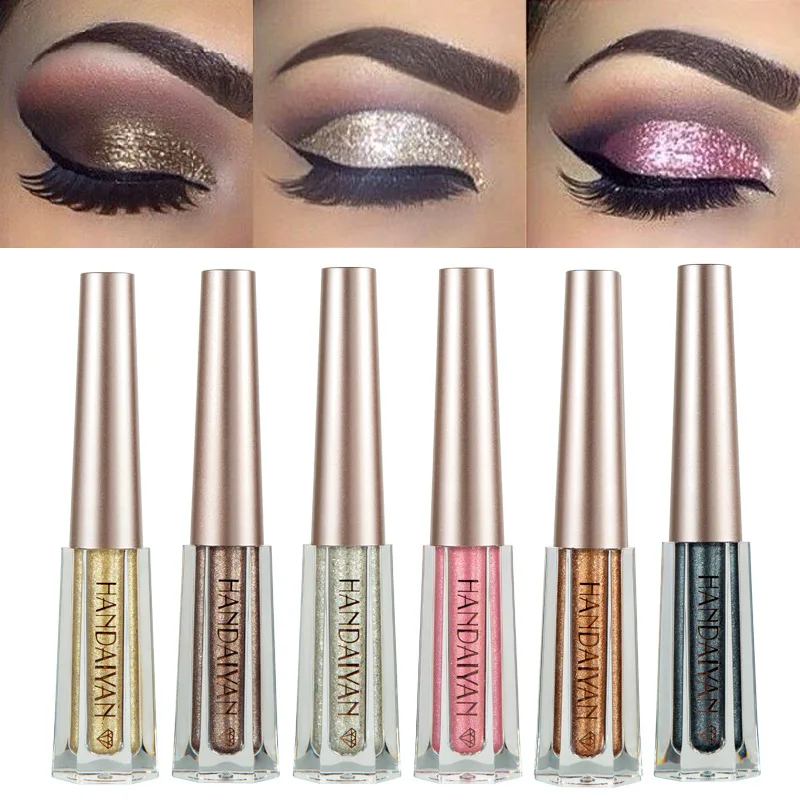 HANDAIYAN Diamond Liquid Eye Shadow 12 Colors Makeup Pigment for Eyes Shiny Shadows Cosmetics Glitter Gel
HANDAIYAN Diamond Liquid Eye Shadow 12 Colors Makeup Pigment for Eyes Shiny Shadows Cosmetics Glitter Gel