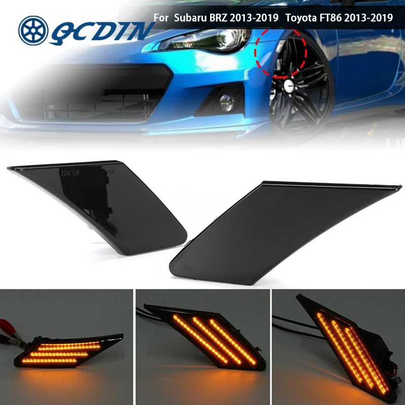 QCDIN для Scion FR-S светодиодный, боковой, габаритный фонарь световой сигнал поворота для Subaru BRZ Toyota FT86 2013-2019
QCDIN для Scion FR-S светодиодный, боковой, габаритный фонарь световой сигнал поворота для Subaru BRZ Toyota FT86 2013-2019