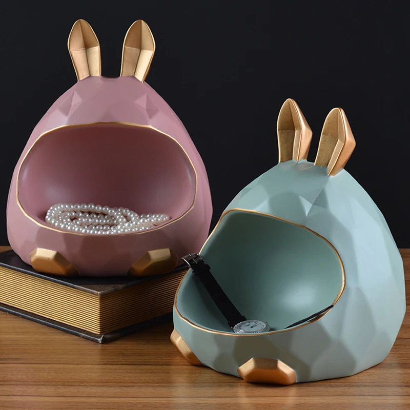 3D Rabbit Sculpture Statue Table Storage Box Rack Ornaments Money Saving Pot CoinPiggy Bank Figurine Home Decoration Accessories
3D Rabbit Sculpture Statue Table Storage Box Rack Ornaments Money Saving Pot CoinPiggy Bank Figurine Home Decoration Accessories