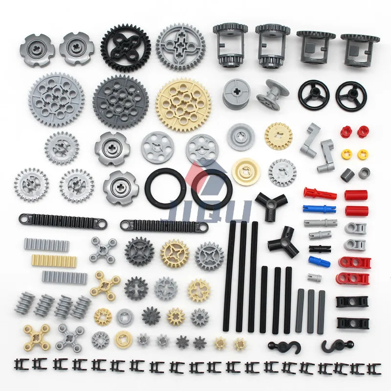 MOC Technology Bricks Accessory Bulk Gear Cross Axle Wheels Chain Link Pin Conector Educational Building Blocks Compatible Toys
MOC Technology Bricks Accessory Bulk Gear Cross Axle Wheels Chain Link Pin Conector Educational Building Blocks Compatible Toys