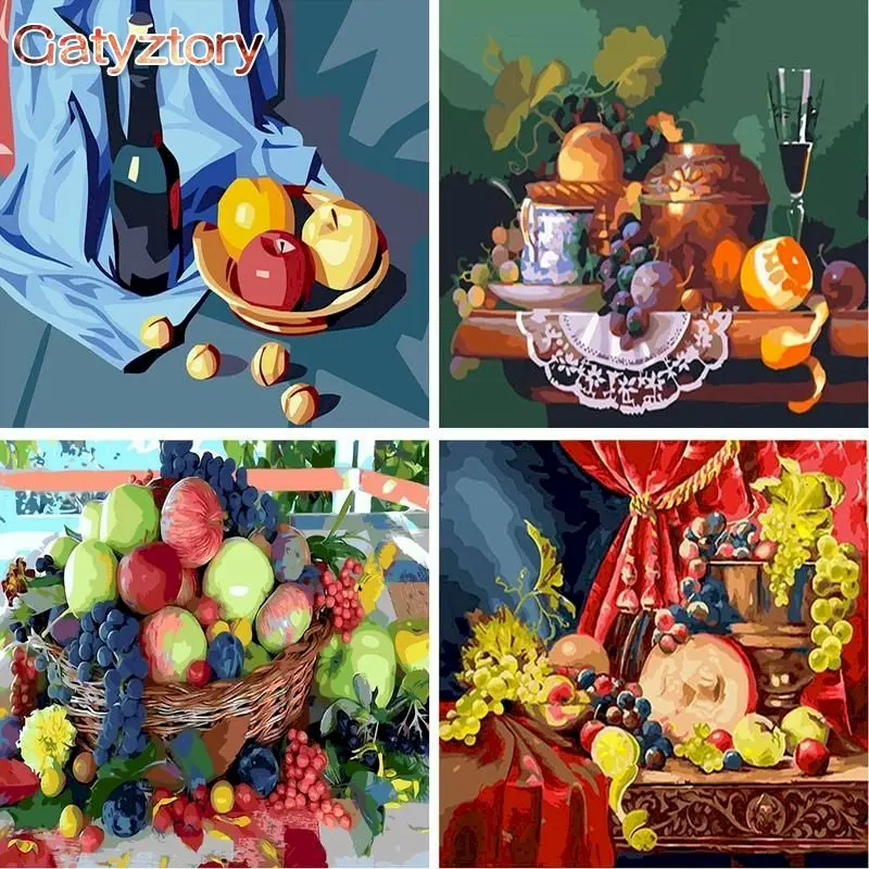 GATYZTORY DIY HandPainted Oil Painting Painting By Numbers Fruit Picture Paint Home Decor Unique Gift
GATYZTORY DIY HandPainted Oil Painting Painting By Numbers Fruit Picture Paint Home Decor Unique Gift