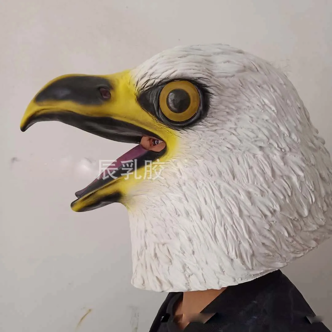 Bald eagle Halloween party mask simulation animal funny Halloween Christmas cosplay party latex eagle rooster mask can be reused
Bald eagle Halloween party mask simulation animal funny Halloween Christmas cosplay party latex eagle rooster mask can be reused