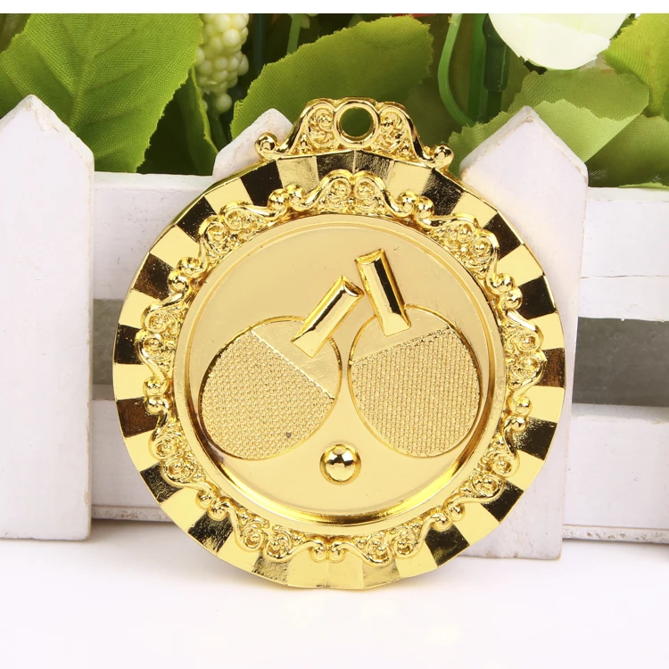 6color Pleated Lace Table Tennis medal School Sports Medal Gold Silver Bronze Motion, 6.5 cm
6color Pleated Lace Table Tennis medal School Sports Medal Gold Silver Bronze Motion, 6.5 cm